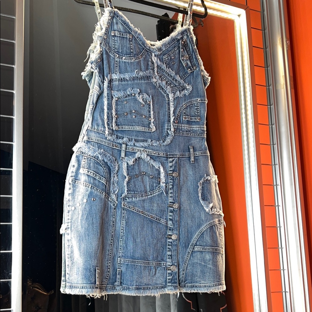 Boutique Luxe Rhinestone Patchwork Mini - image 5